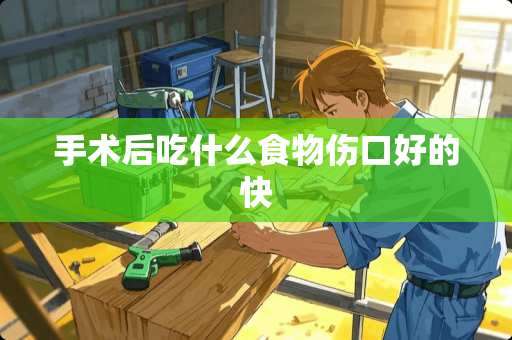 手术后吃什么食物伤口好的快