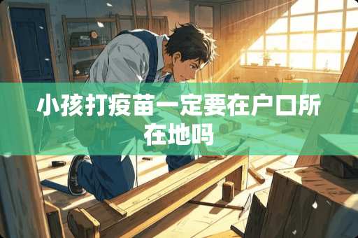 小孩打**一定要在户口所在地吗