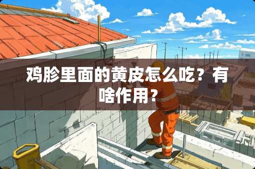 鸡胗里面的黄皮怎么吃？有啥作用？