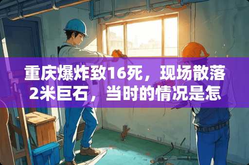 重庆爆炸致16死，现场散落2米巨石，当时的情况是怎样的？