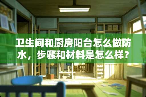 卫生间和厨房阳台怎么做防水，步骤和材料是怎么样？