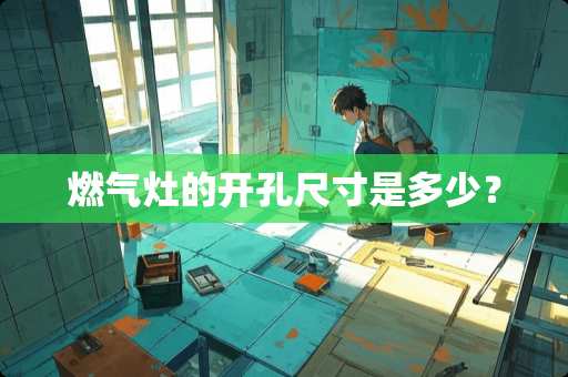 燃气灶的开孔尺寸是多少？