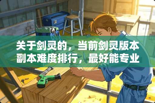 关于剑灵的，当前剑灵版本副本难度排行，最好能专业点的回答，附上简单叙述？