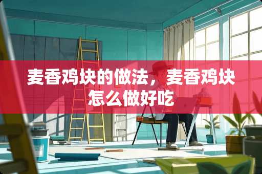 麦香鸡块的做法，麦香鸡块怎么做好吃