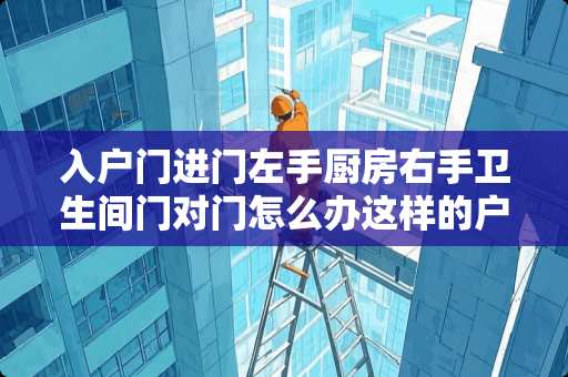 入户门进门左手厨房右手卫生间门对门怎么办这样的户型是精装修的