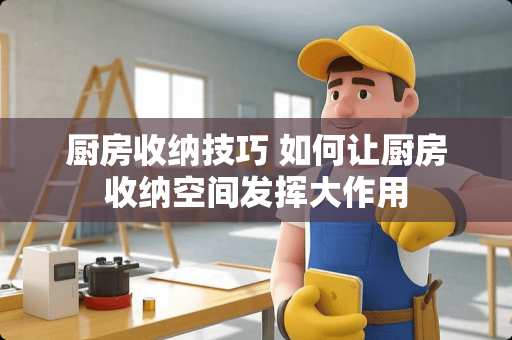 厨房收纳技巧 如何让厨房收纳空间发挥大作用