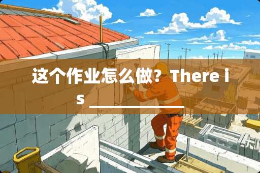 这个作业怎么做？There is ___________