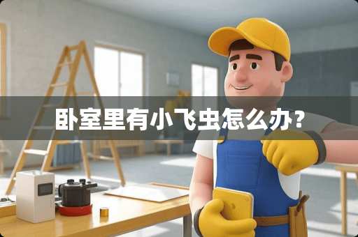 卧室里有小飞虫怎么办？