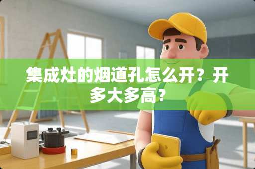 集成灶的烟道孔怎么开？开多大多高？