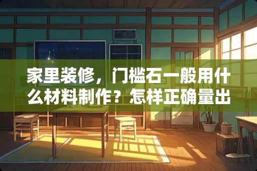 家里装修，门槛石一般用什么材料制作？怎样正确量出它的尺寸？