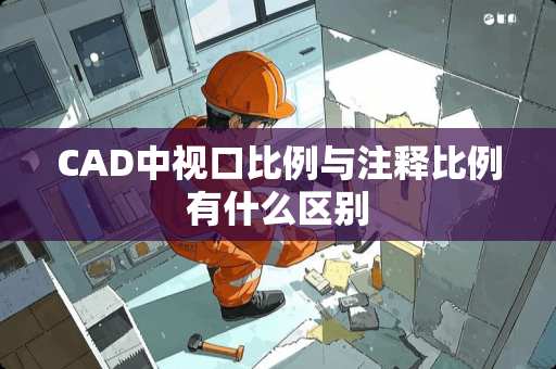 CAD中视口比例与注释比例有什么区别