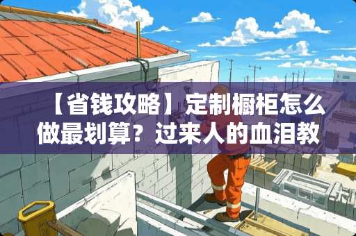 【省钱攻略】定制橱柜怎么做最划算？过来人的血泪教训！