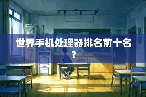世界手机处理器排名前十名？
