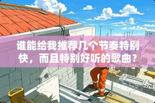谁能给我推荐几个节奏特别快，而且特别好听的歌曲？
