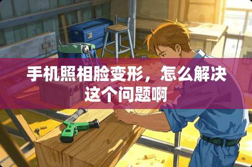 手机照相脸变形，怎么解决这个问题啊