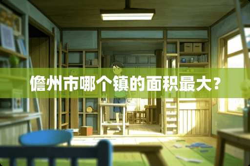 儋州市哪个镇的面积最大？