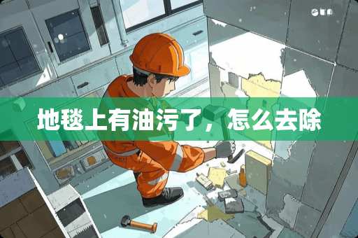 地毯上有油污了，怎么去除