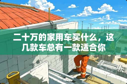二十万的家用车买什么，这几款车总有一款适合你