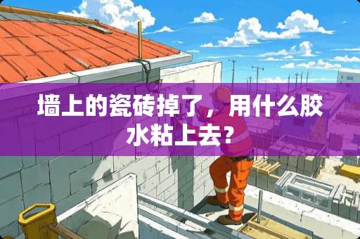 墙上的瓷砖掉了，用什么胶水粘上去？