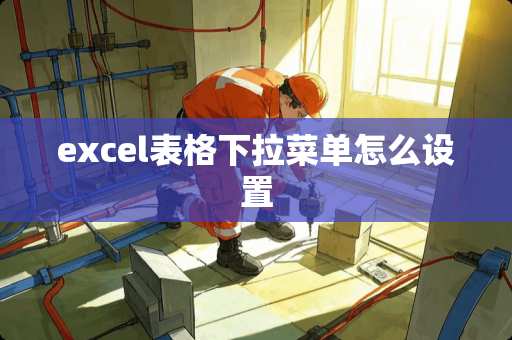 excel表格下拉菜单怎么设置