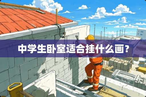 中学生卧室适合挂什么画？