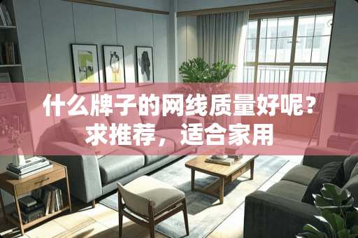 什么牌子的网线质量好呢？求推荐，适合家用