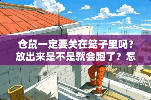仓鼠一定要关在笼子里吗？放出来是不是就会跑了？怎样可以让它自己进出笼子呀？
