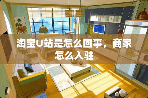 淘宝U站是怎么回事，商家怎么入驻