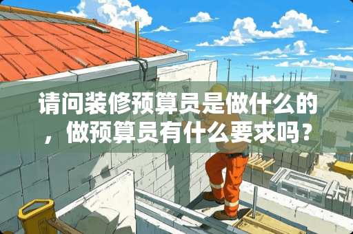 请问装修预算员是做什么的，做预算员有什么要求吗？