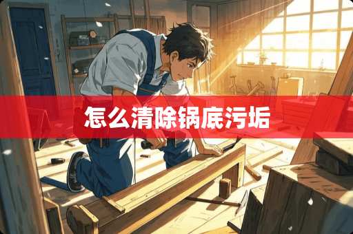 怎么清除锅底污垢