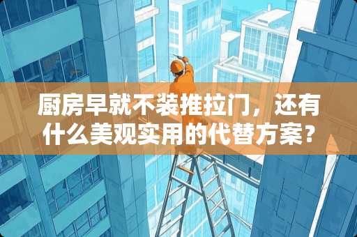 厨房早就不装推拉门，还有什么美观实用的代替方案？