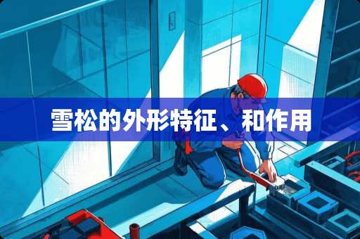 雪松的外形特征、和作用