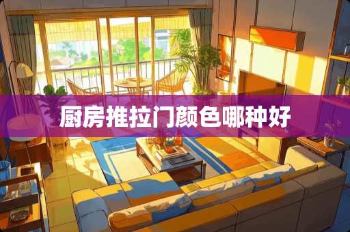 厨房推拉门颜色哪种好