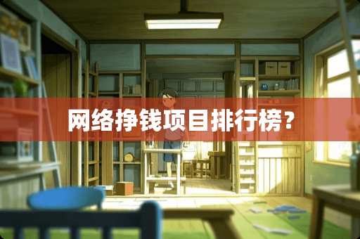 网络挣钱项目排行榜？