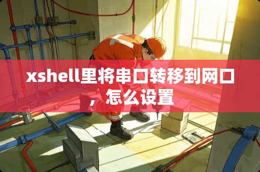 xshell里将串口转移到网口，怎么设置