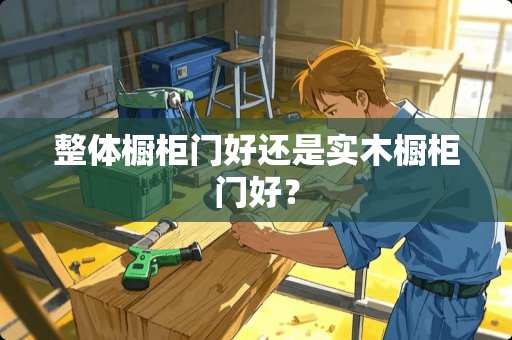 整体橱柜门好还是实木橱柜门好？