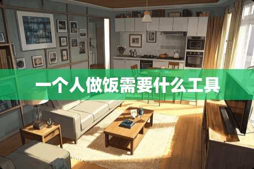 一个人做饭需要什么工具