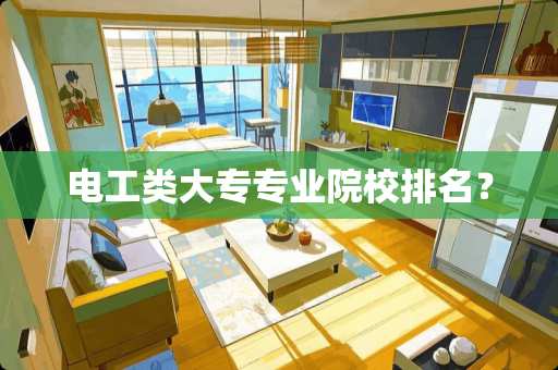 电工类大专专业院校排名？