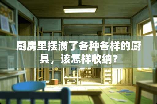 厨房里摆满了各种各样的厨具，该怎样收纳？