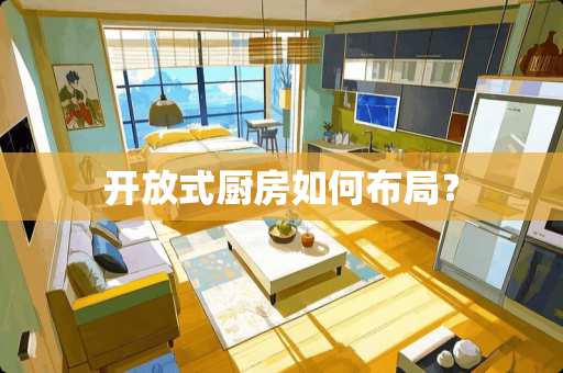 开放式厨房如何布局？