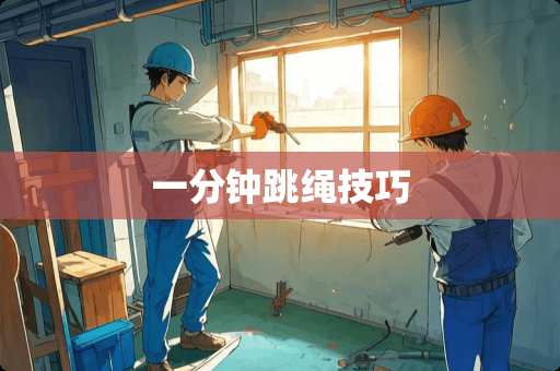 一分钟跳绳技巧