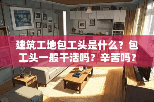 建筑工地包工头是什么？包工头一般干活吗？辛苦吗？