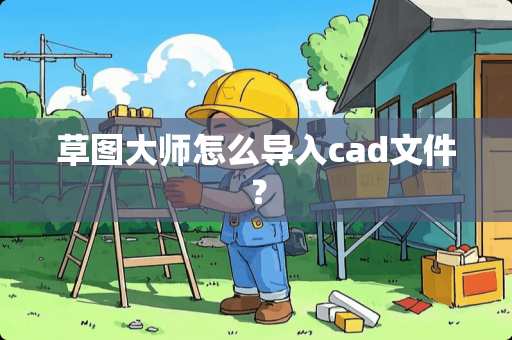草图大师怎么导入cad文件？
