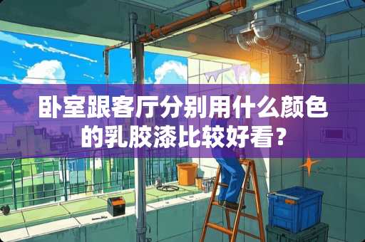 卧室跟客厅分别用什么颜色的*胶漆比较好看？