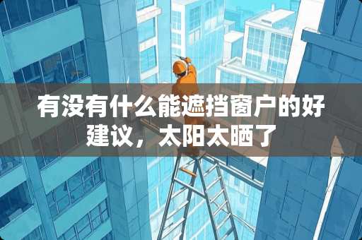 有没有什么能遮挡窗户的好建议，太阳太晒了