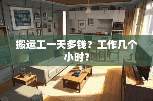 搬运工一天多钱？工作几个小时？