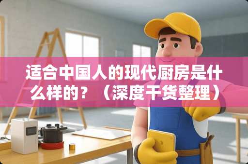 适合中国人的现代厨房是什么样的？（深度干货整理）