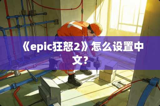 《epic狂怒2》怎么设置中文？