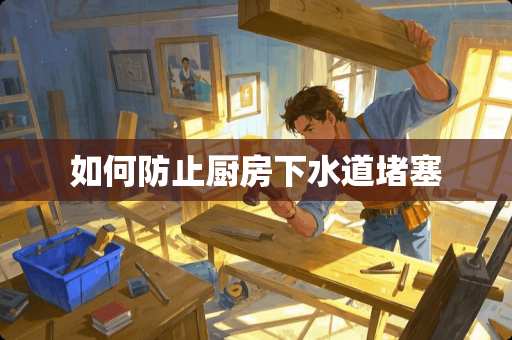 如何防止厨房下水道堵塞