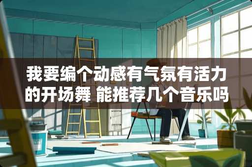 我要编个动感有气氛有活力的开场舞 能推荐几个音乐吗？